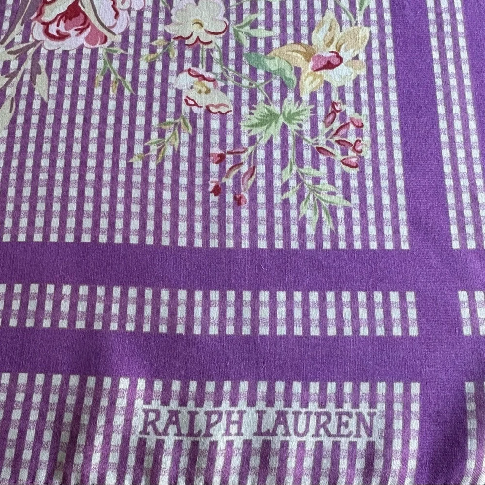 Authentic Ralph Lauren Silk Scarf